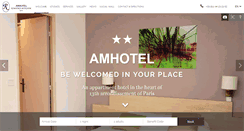 Desktop Screenshot of amhotelitalie.com